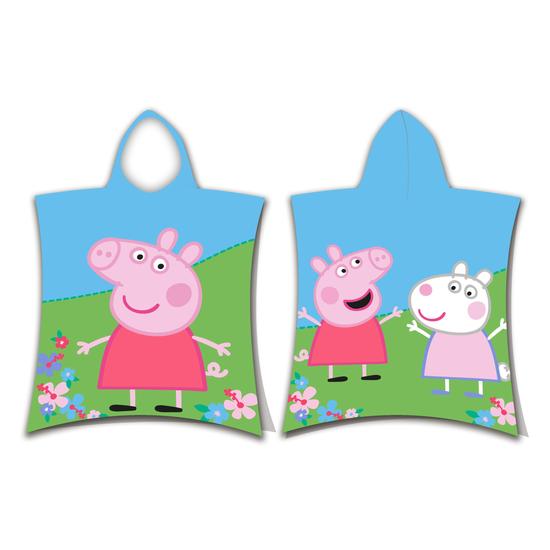 PEPPA PIG PONCSÓ, KAPUCNIS TÖRÖLKÖZŐ 50 X 115 CM