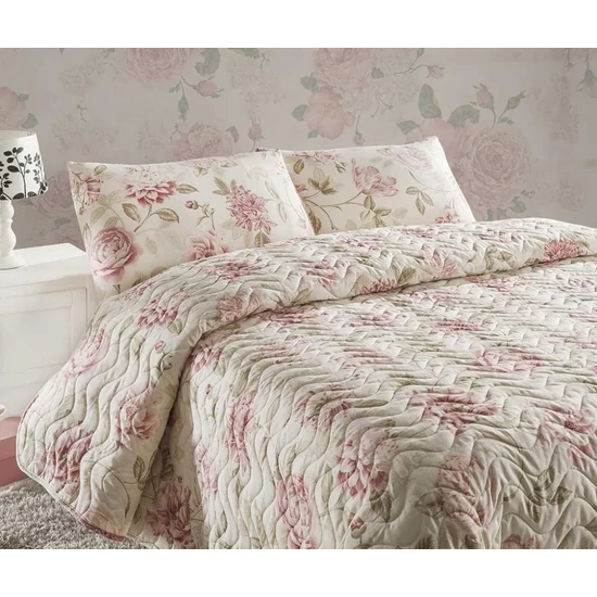 VINTAGE ÁGYTAKARÓ SZETT 220 X 240 + 2 DB 60 X 60 CM